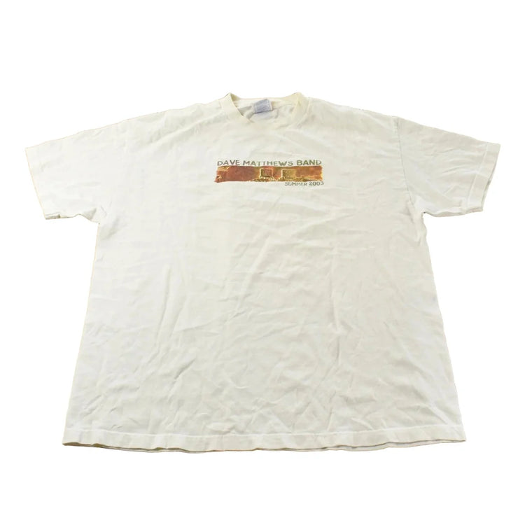 Vintage 2003 Dave Matthews Summer Tour Band T-Shirt Men's XL from propervintagecanada