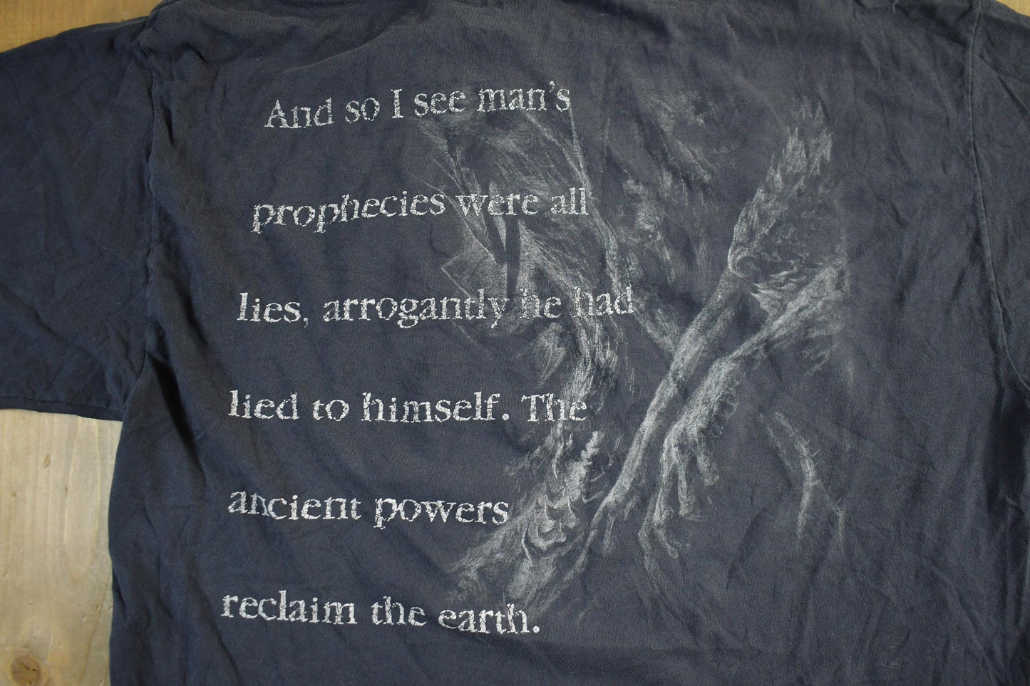 Vintage 2003 Decrepit Birth And Time Begins Band T-Shirt Men's Large from propervintagecanada
