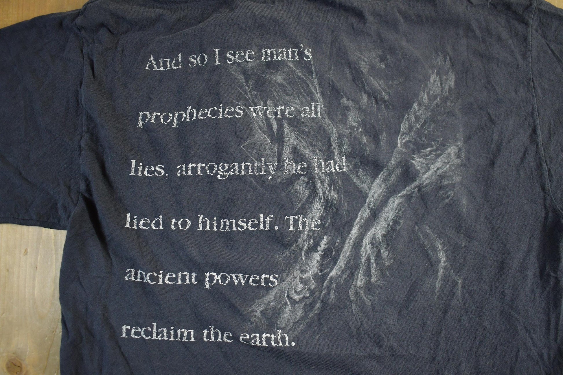 Vintage 2003 Decrepit Birth And Time Begins Band T-Shirt Men's Large from propervintagecanada