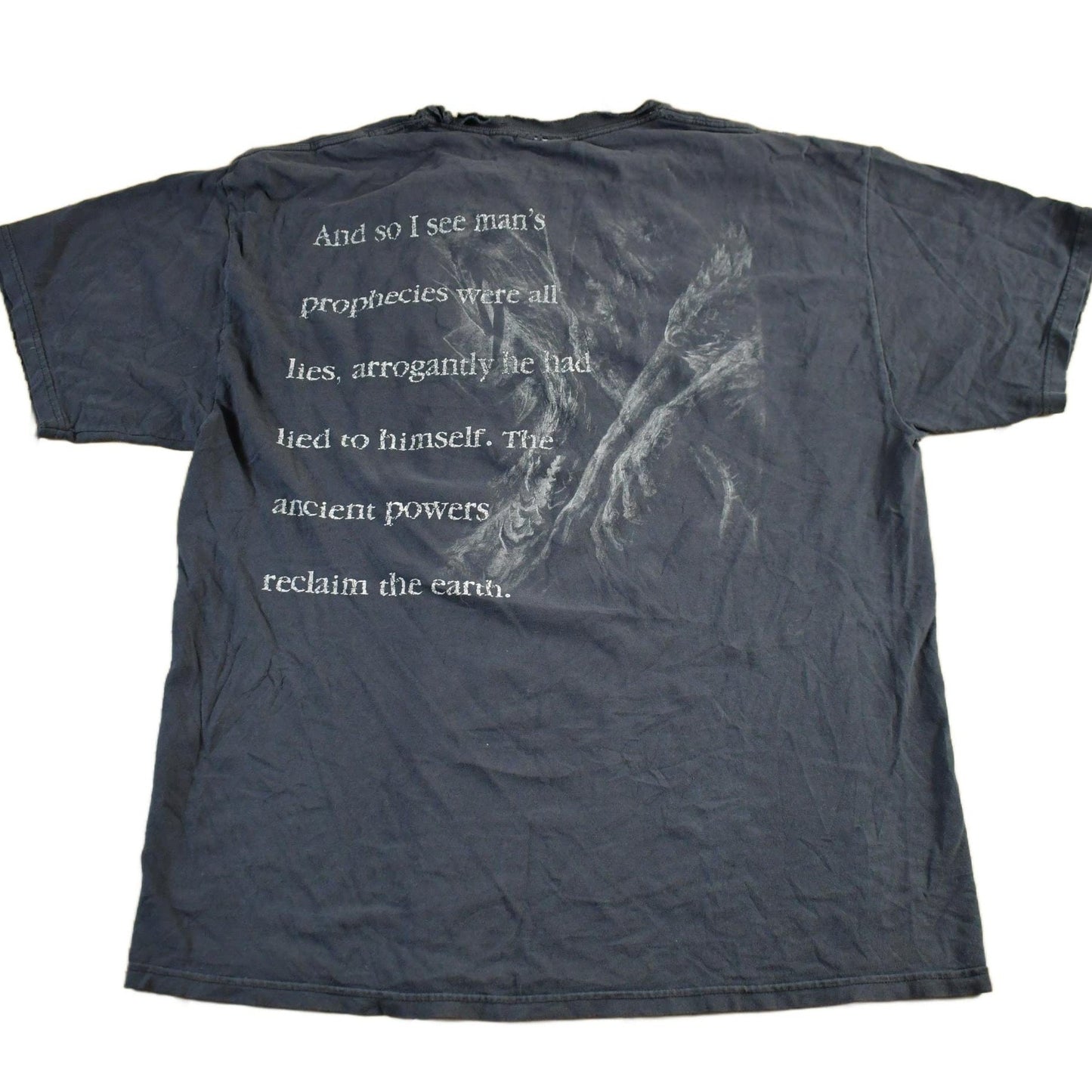 Vintage 2003 Decrepit Birth And Time Begins Band T-Shirt Men's Large from propervintagecanada