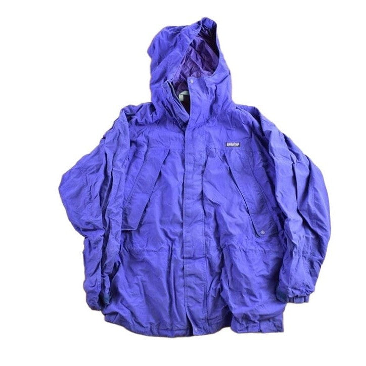 Vintage 2003 Patagonia Full Zip Rain Jacket Men's Large from propervintagecanada