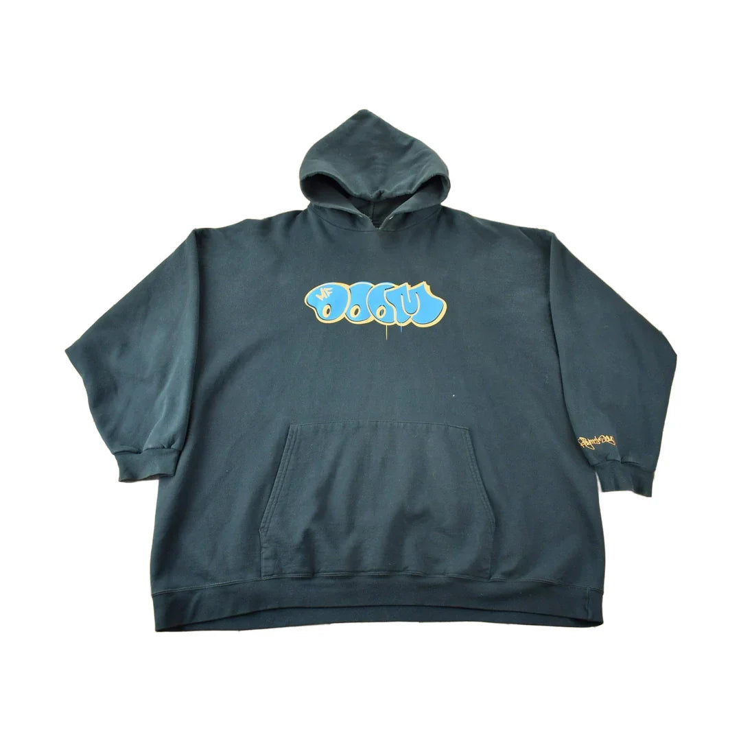 Vintage 2004 MF Doom Mm..Food Rhymesayers Throw Hoodie Size 3XL from propervintagecanada