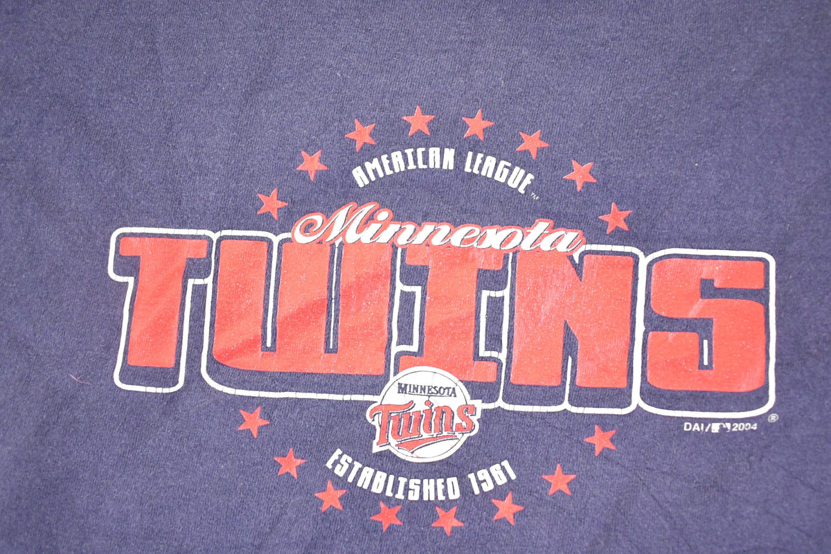 Vintage 2004 Minnesota Twins MLB T-Shirt Men's XL from propervintagecanada