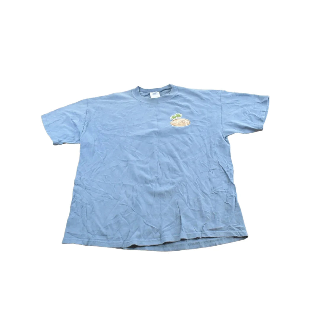 Vintage 2005 Jimmy Buffett A Salty Piece of Land Tour T-Shirt Men's XL from propervintagecanada