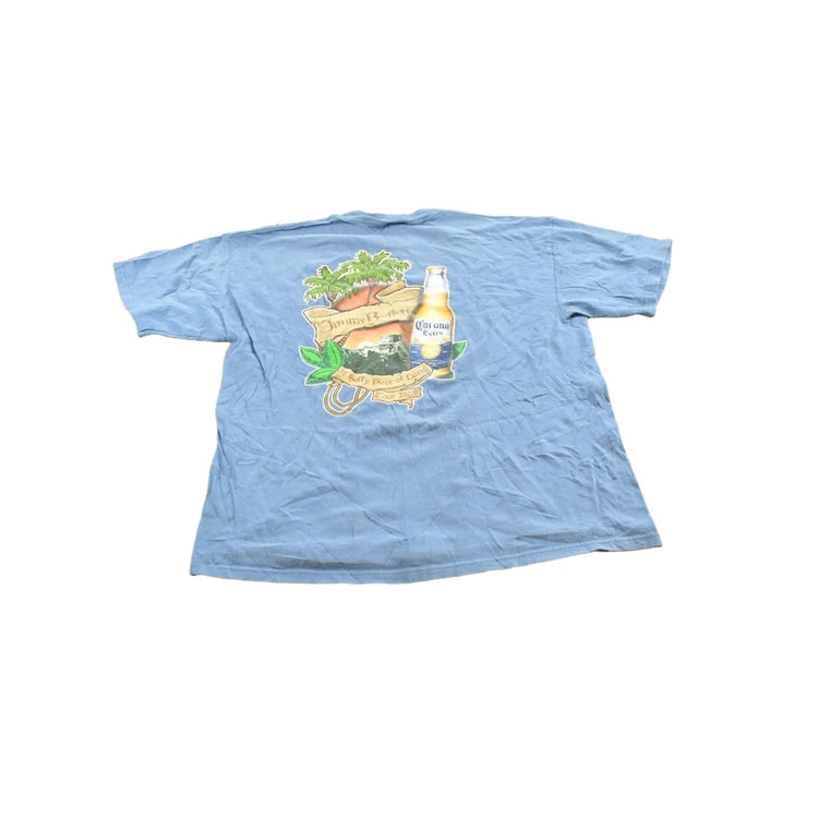 Vintage 2005 Jimmy Buffett A Salty Piece of Land Tour T-Shirt Men's XL from propervintagecanada
