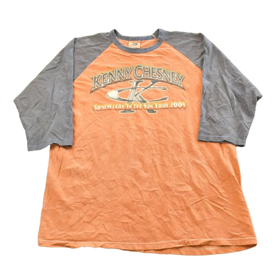 Vintage 2005 Kenny Somewhere in the Sun Tour Band Long Sleeve Raglan T-shirt Mens L from propervintagecanada