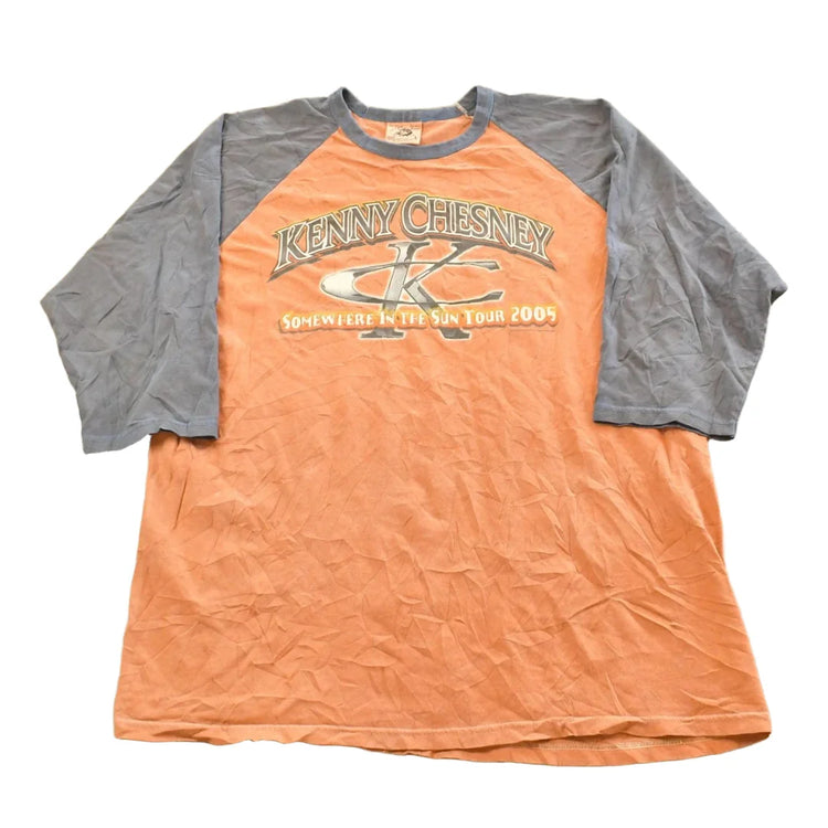 Vintage 2005 Kenny Somewhere in the Sun Tour Band Long Sleeve Raglan T-shirt Mens L from propervintagecanada