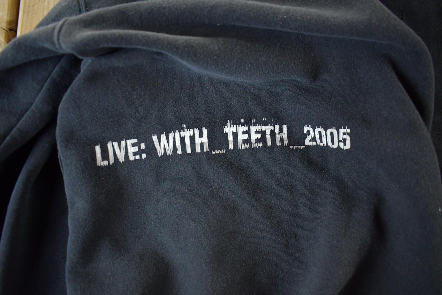 Vintage 2005 Nine Inch Nails Graphic Hoodie Men's 2XL from propervintagecanada