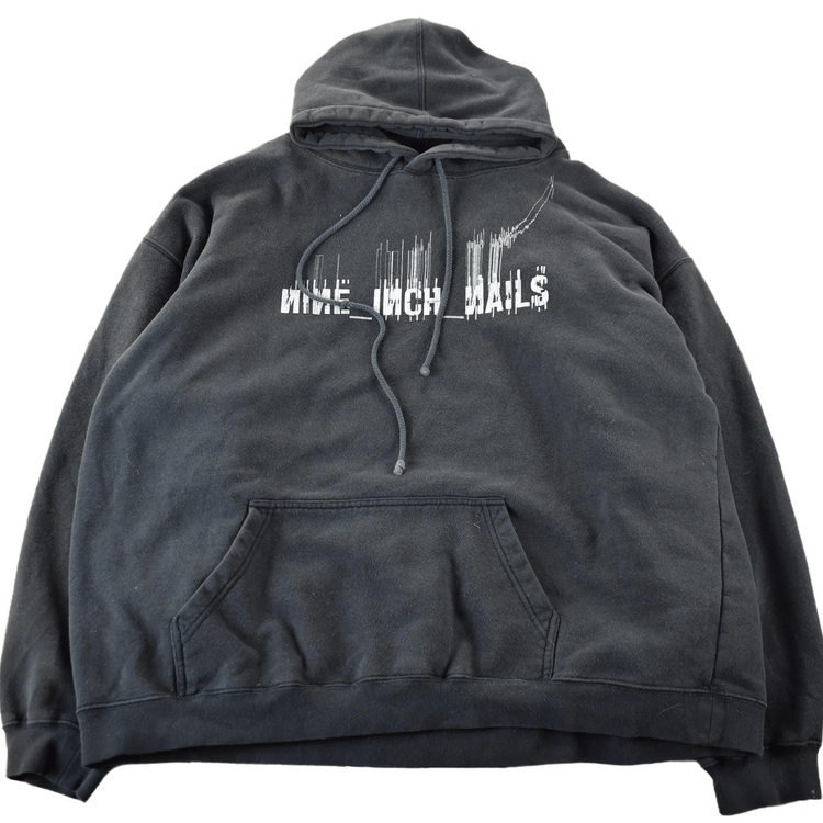 Vintage 2005 Nine Inch Nails Graphic Hoodie Men's 2XL from propervintagecanada