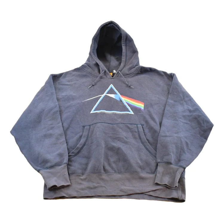 Vintage 2005 Pink Floyd Dark Side of the Moon Hoodie Sweatshirt Mens L from propervintagecanada