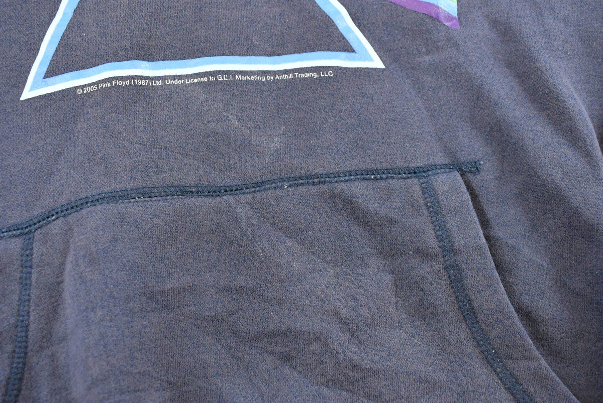 Vintage 2005 Pink Floyd Dark Side of the Moon Hoodie Sweatshirt Mens L from propervintagecanada