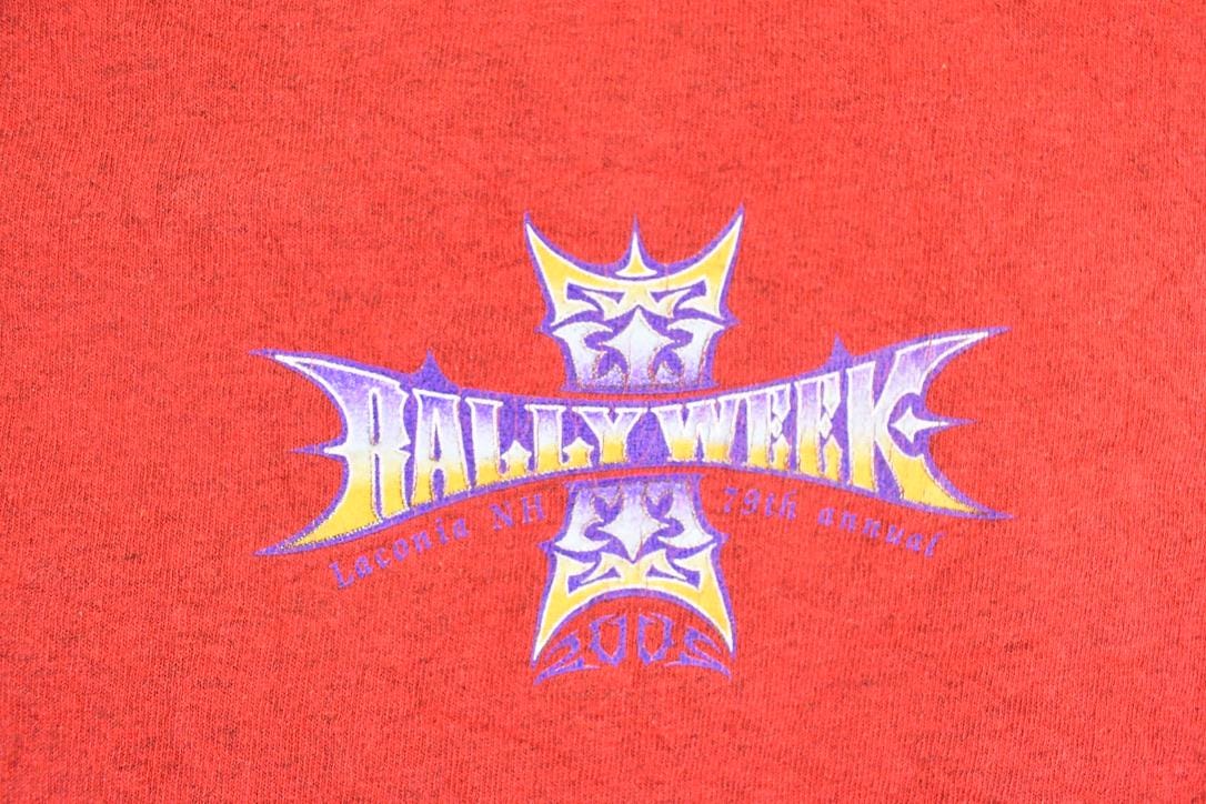 Vintage 2005 Rally Week Souvenir Travel T-Shirt Men's XXL from propervintagecanada