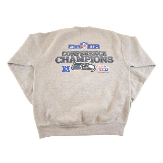 Vintage 2005 Seattle Seahawks FAB Crewneck Sweatshirt Men's L from propervintagecanada