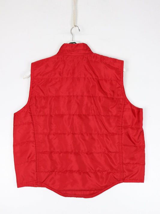 Vintage 4 Now Vest Youth Large Red Full Zip Jacket from propervintagecanada