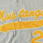 Vintage 60s DeLong MLB Mustangs Baseball Jersey Men's Large from propervintagecanada