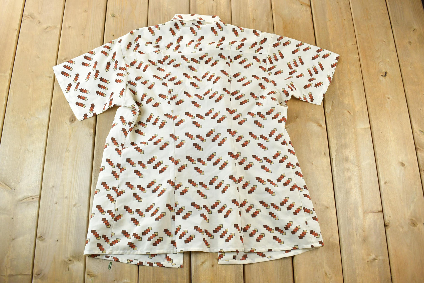 Vintage 60s Van Heusen Super Silk Western Button Up Shirt Men's Large from propervintagecanada