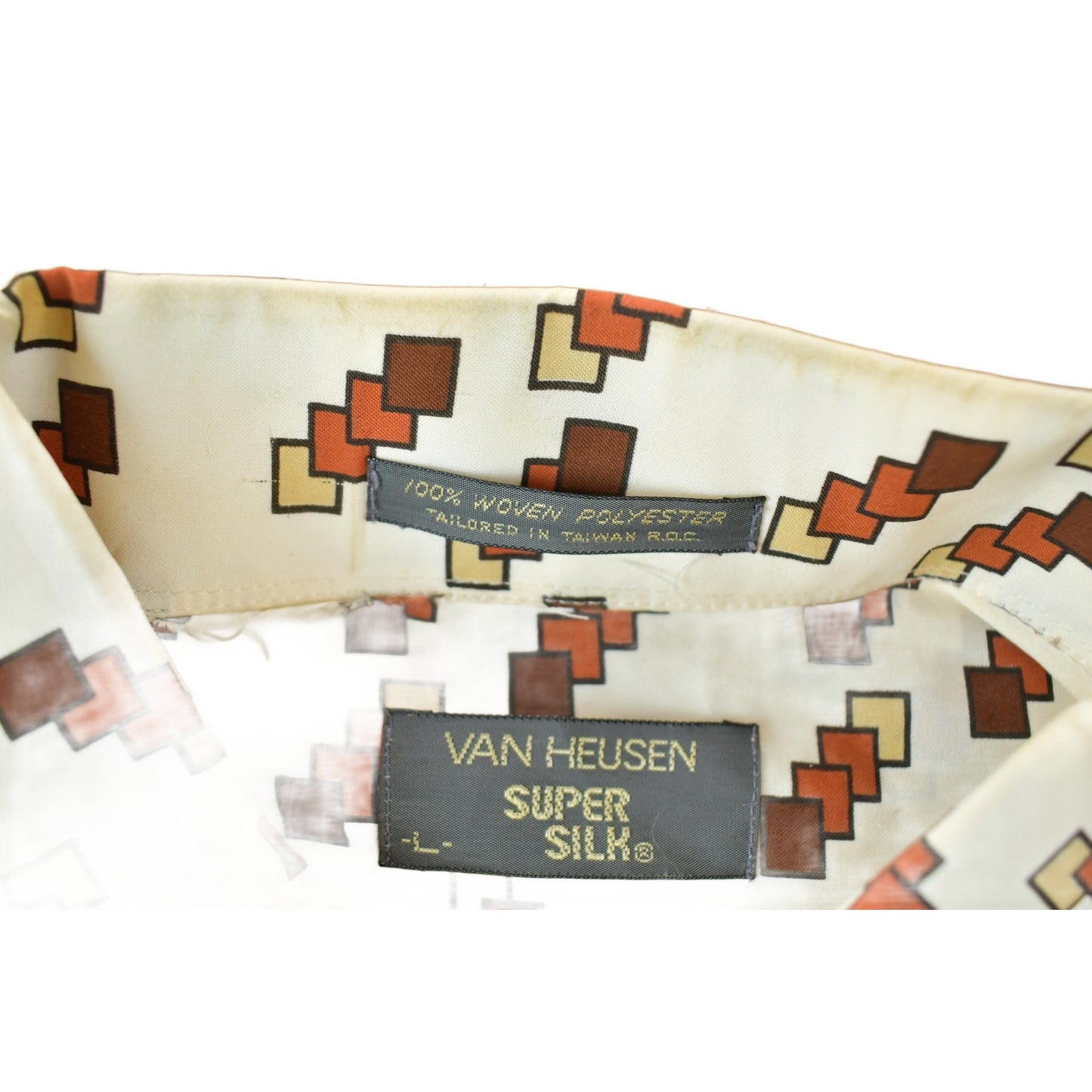 Vintage 60s Van Heusen Super Silk Western Button Up Shirt Men's Large from propervintagecanada