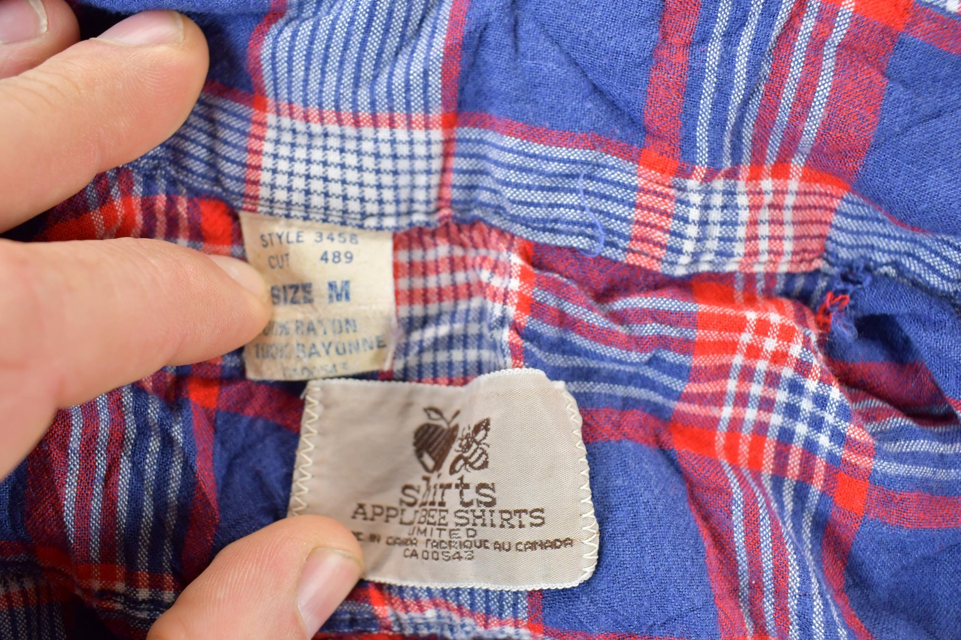 Vintage 70s Applebee Shirts Western Button Up Shirt Men's Medium from propervintagecanada