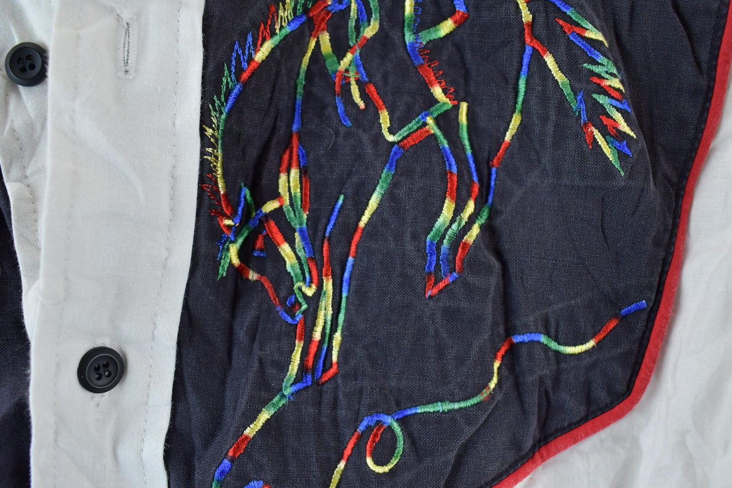 Vintage 70s Ranch And Town Western Button Up Shirt Men's Large from propervintagecanada