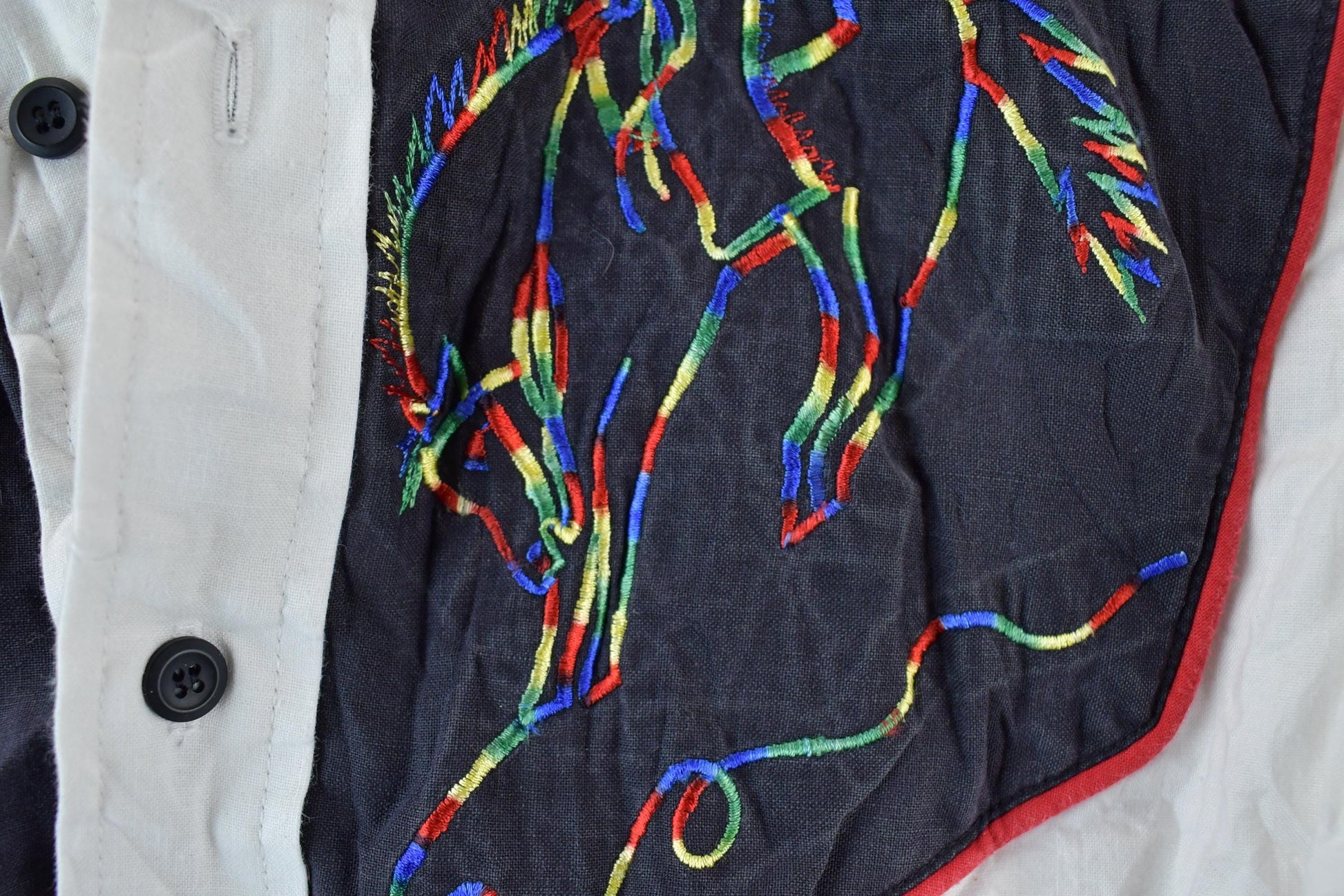 Vintage 70s Ranch And Town Western Button Up Shirt Men's Large from propervintagecanada