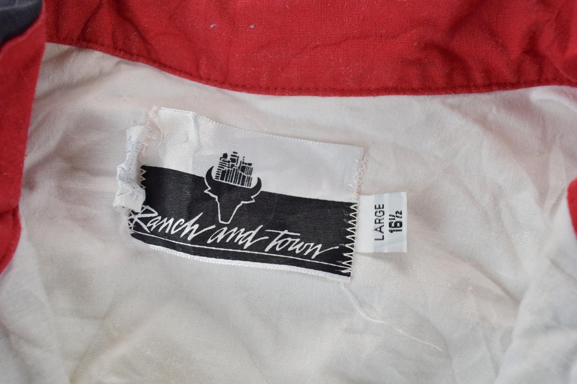 Vintage 70s Ranch And Town Western Button Up Shirt Men's Large from propervintagecanada