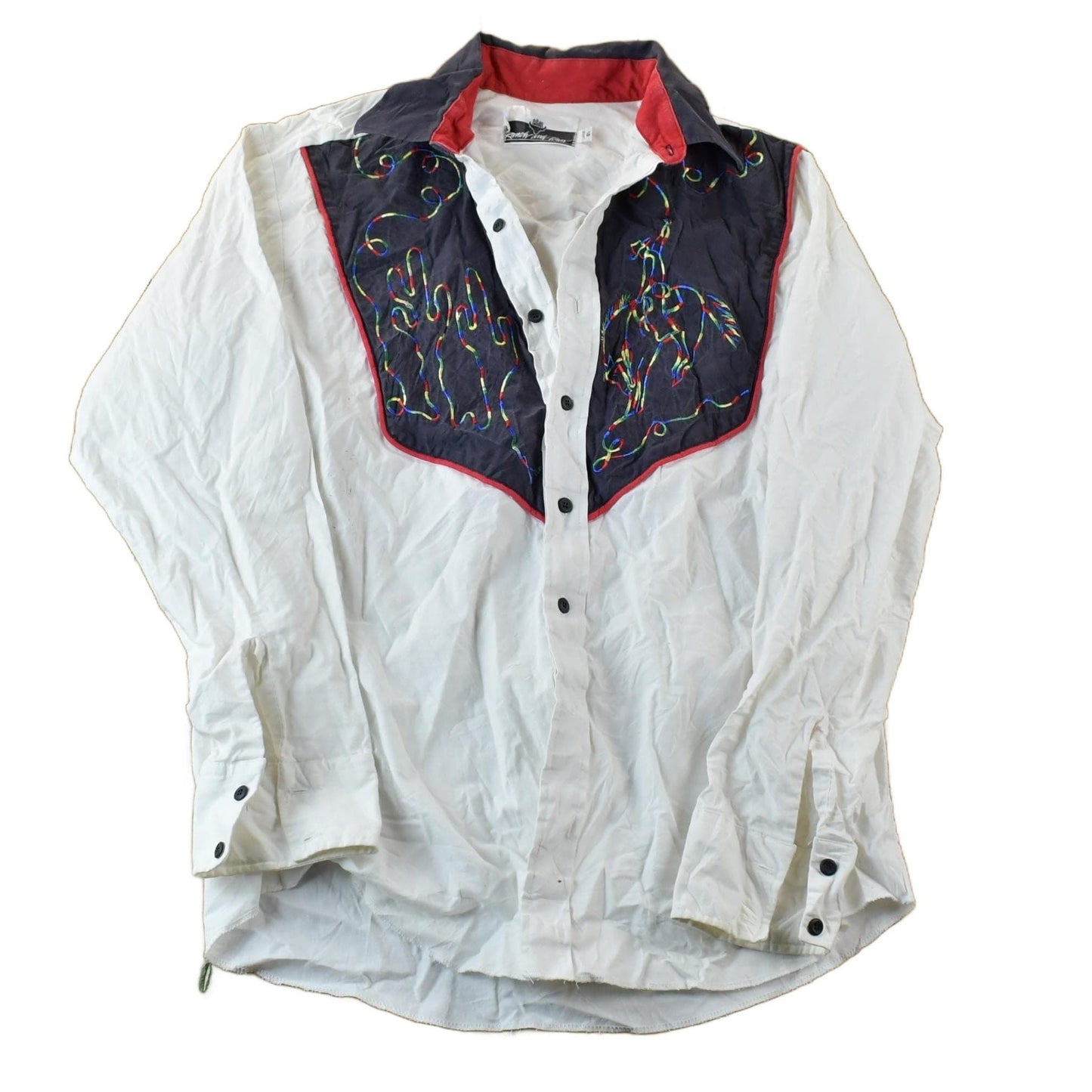 Vintage 70s Ranch And Town Western Button Up Shirt Men's Large from propervintagecanada