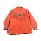 Vintage 80's Bob Mackie Western Button Up Suede Shirt from propervintagecanada