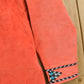 Vintage 80's Bob Mackie Western Button Up Suede Shirt from propervintagecanada
