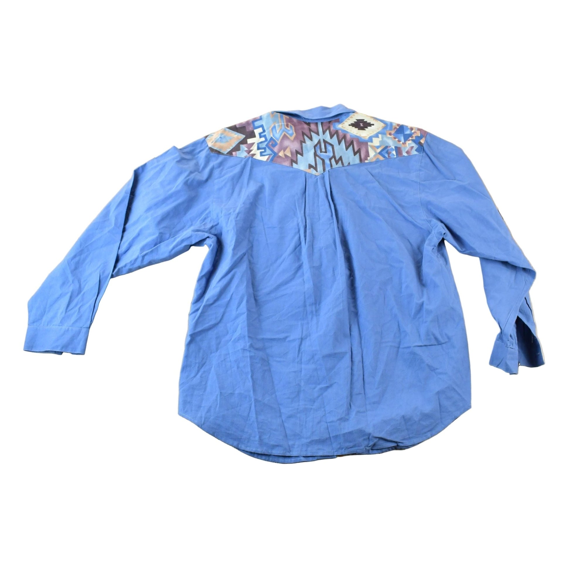 Vintage 80s Dessert West By Sheffy Holt Western Button Up Shirt Men's Medium from propervintagecanada