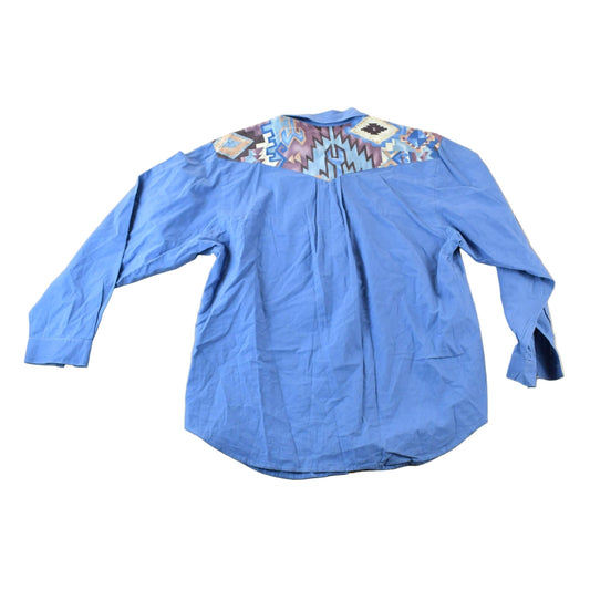 Vintage 80s Dessert West By Sheffy Holt Western Button Up Shirt Men's Medium from propervintagecanada