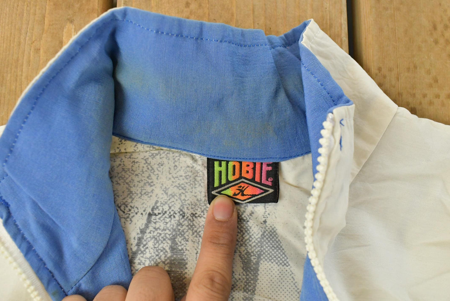Vintage 80s Hobie Windbreaker Jacket: Surf Streetwear, Men's Large from propervintagecanada