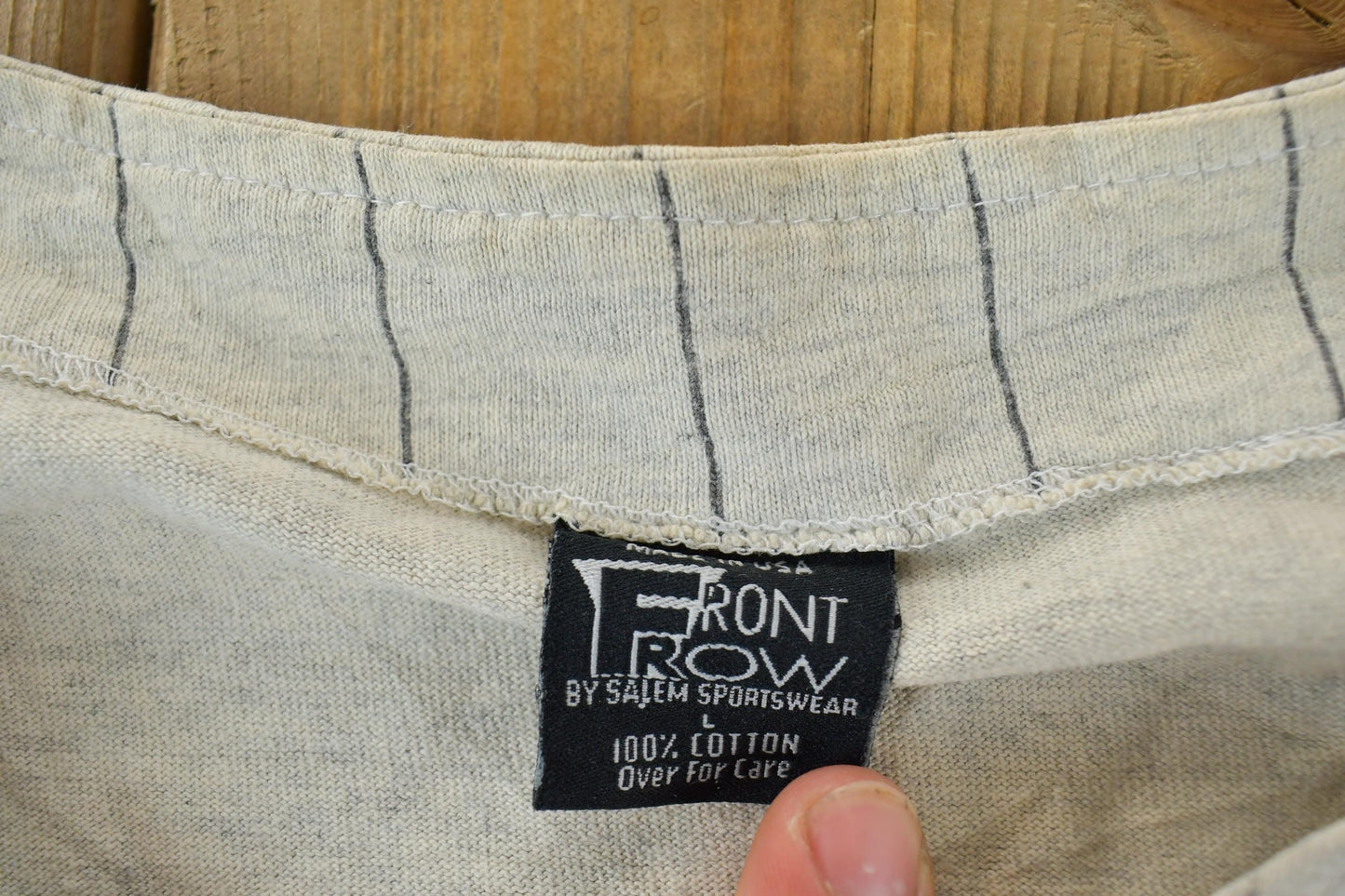 Vintage 80s NHL Los Angeles Kings Striped Jersey Men's Large