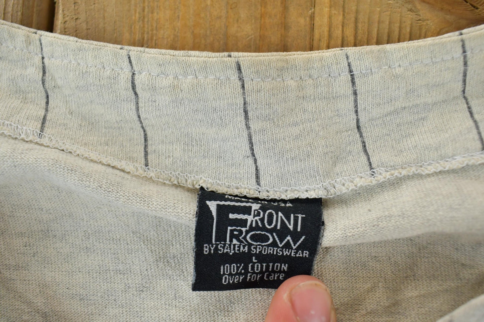 Vintage 80s NHL Los Angeles Kings Striped Jersey Men's Large