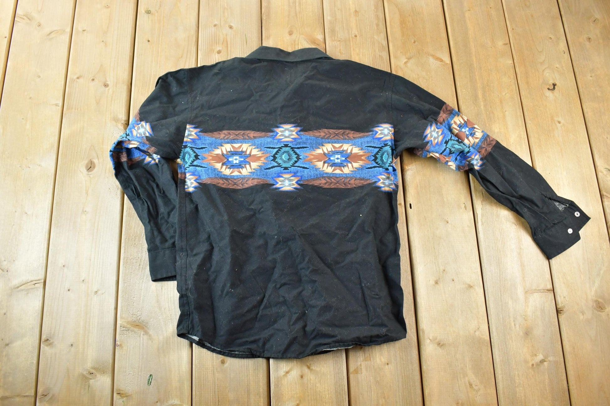 Vintage 80s Panhandle Slim Western Button Up Shirt Men's Small from propervintagecanada