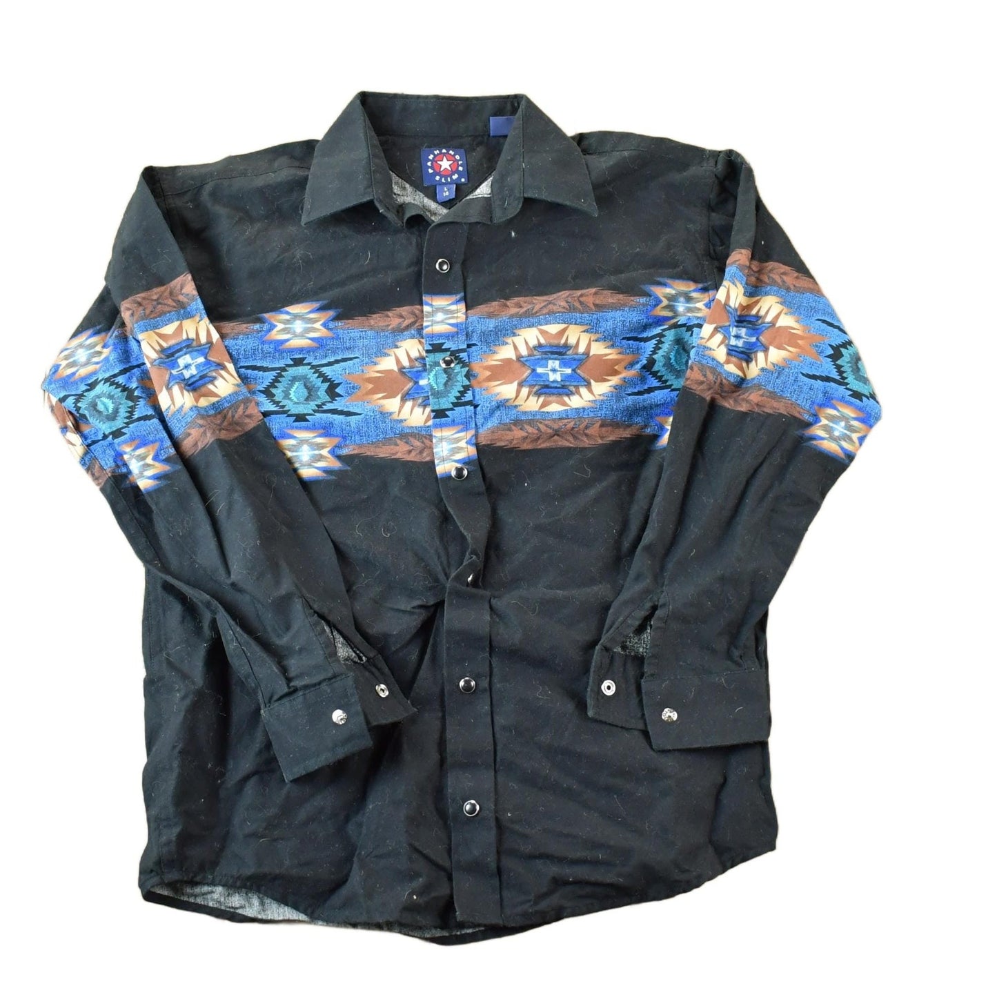 Vintage 80s Panhandle Slim Western Button Up Shirt Men's Small from propervintagecanada