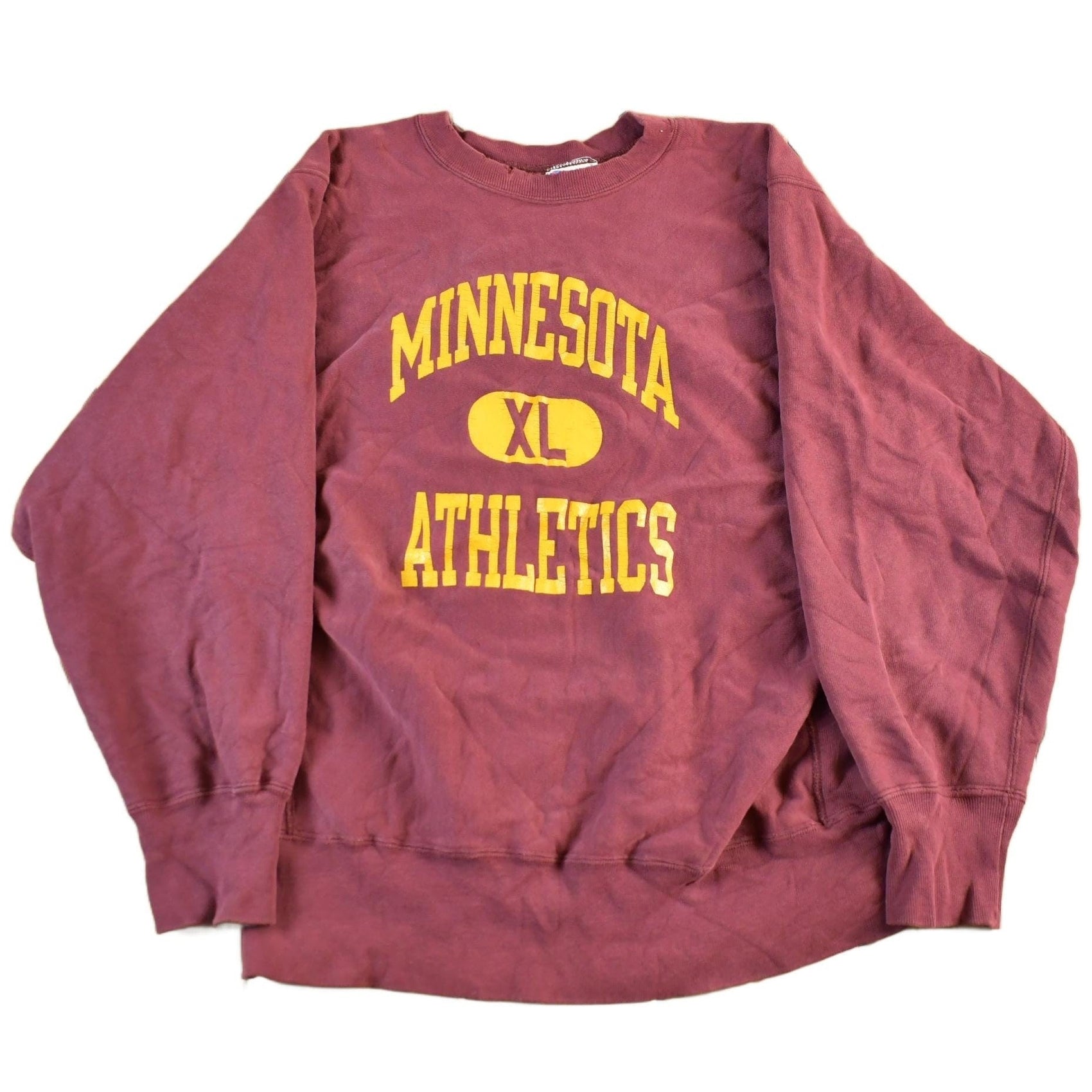 Vintage 80s University of Minnesota Champion Reverse Weave Sweatshirt Men's Large from propervintagecanada