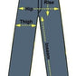 Vintage 80s Wrangler Cowboy Rancher Pants, Pleated Gray Slacks (36x26) Made in USA from propervintagecanada