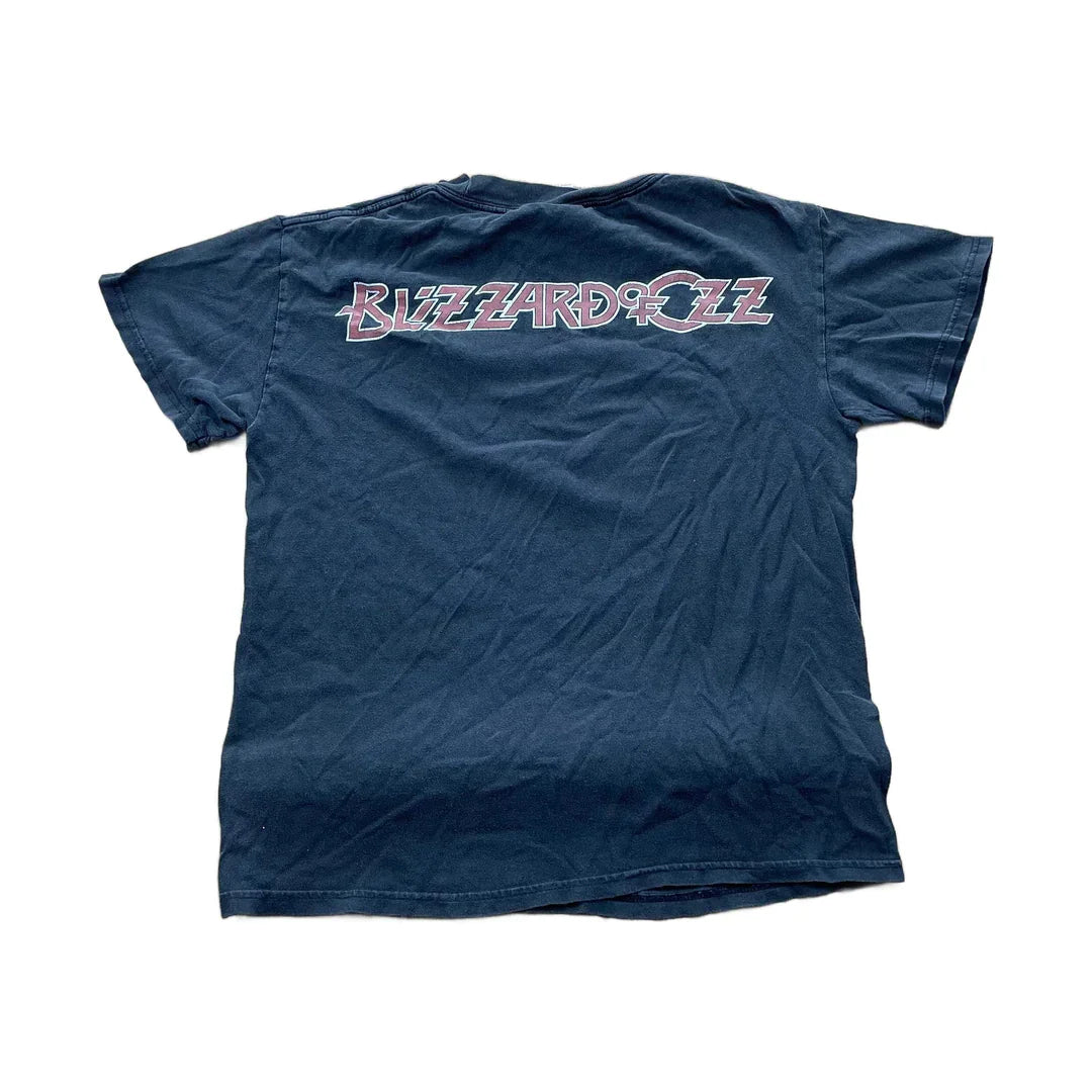 Vintage 90's Blizzard Of Ozz Ozzy Ozbourne Band Graphic T Shirt Men's Small from propervintagecanada