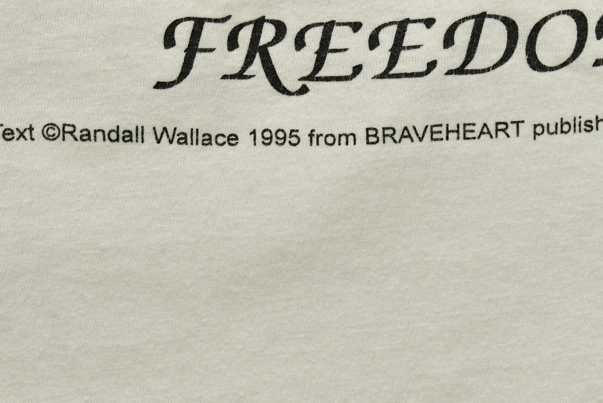 Vintage 90's Braveheart Graphic T-Shirt Men's 2XL from propervintagecanada