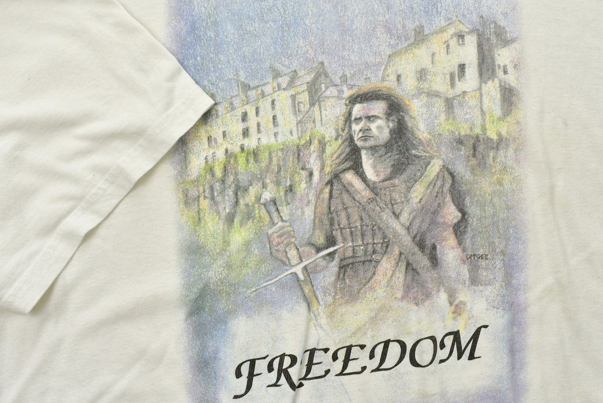 Vintage 90's Braveheart Graphic T-Shirt Men's 2XL from propervintagecanada