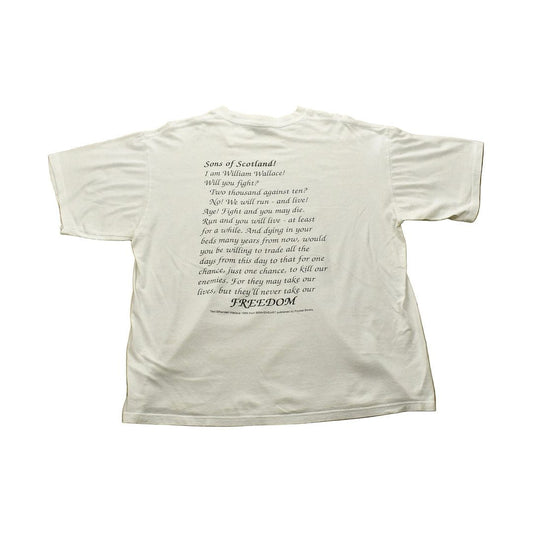 Vintage 90's Braveheart Graphic T-Shirt Men's 2XL from propervintagecanada