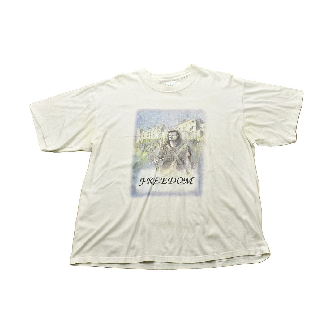 Vintage 90's Braveheart Graphic T-Shirt Men's 2XL from propervintagecanada