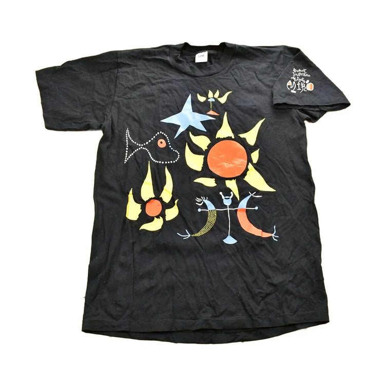 Vintage 90's Joan Miro Art T-Shirt Men's Medium from propervintagecanada