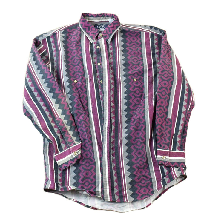 Vintage 90s 955 Origionals Western Button Up Shirt Men's Large from propervintagecanada