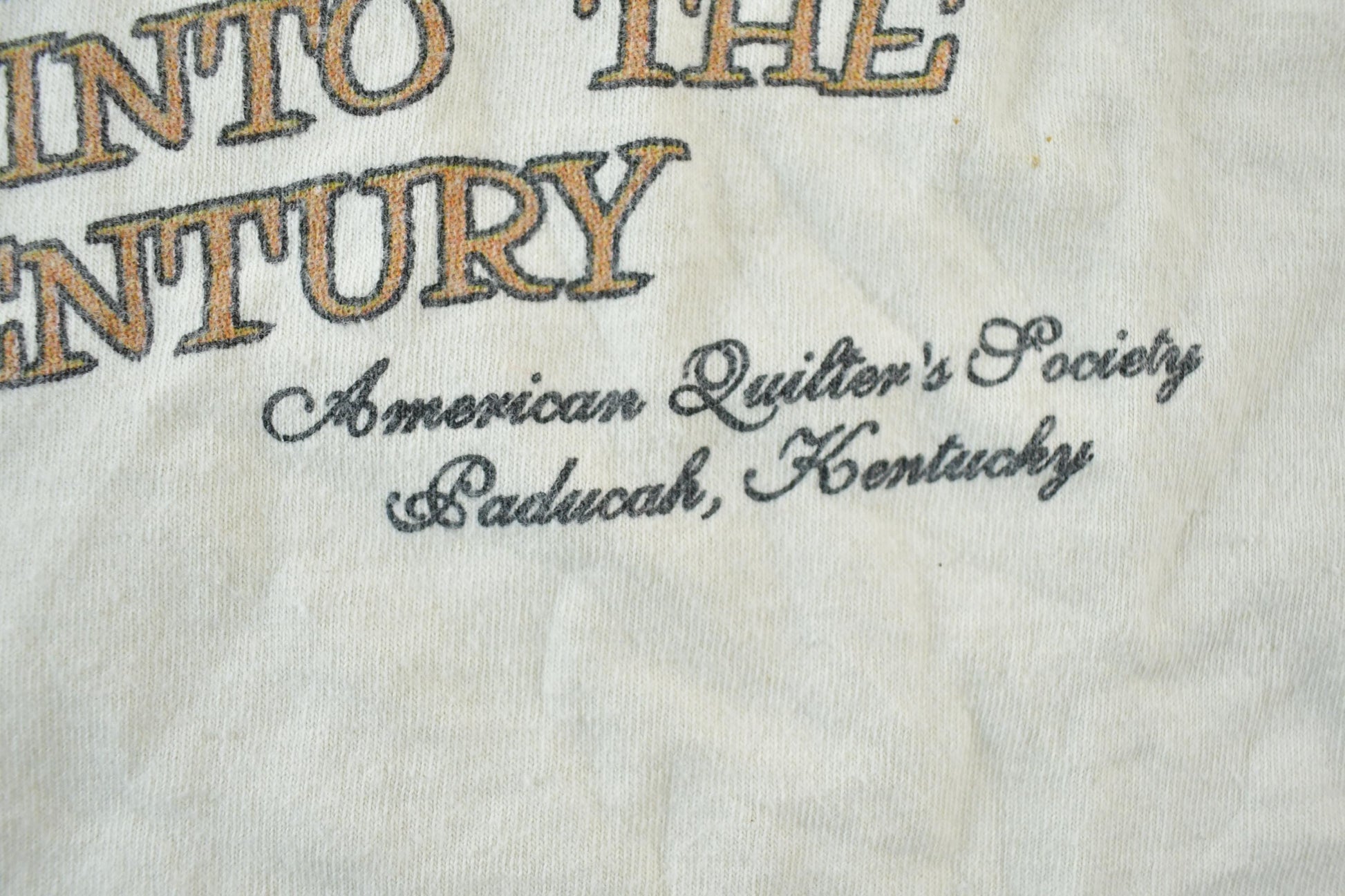 Vintage 90s American Quilter's Society Men's Large from propervintagecanada