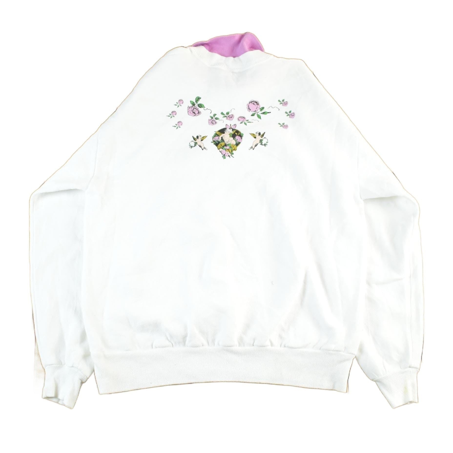 Vintage 90s Angels Crewneck Sweatshirt Pastel Collar Men's Large from propervintagecanada