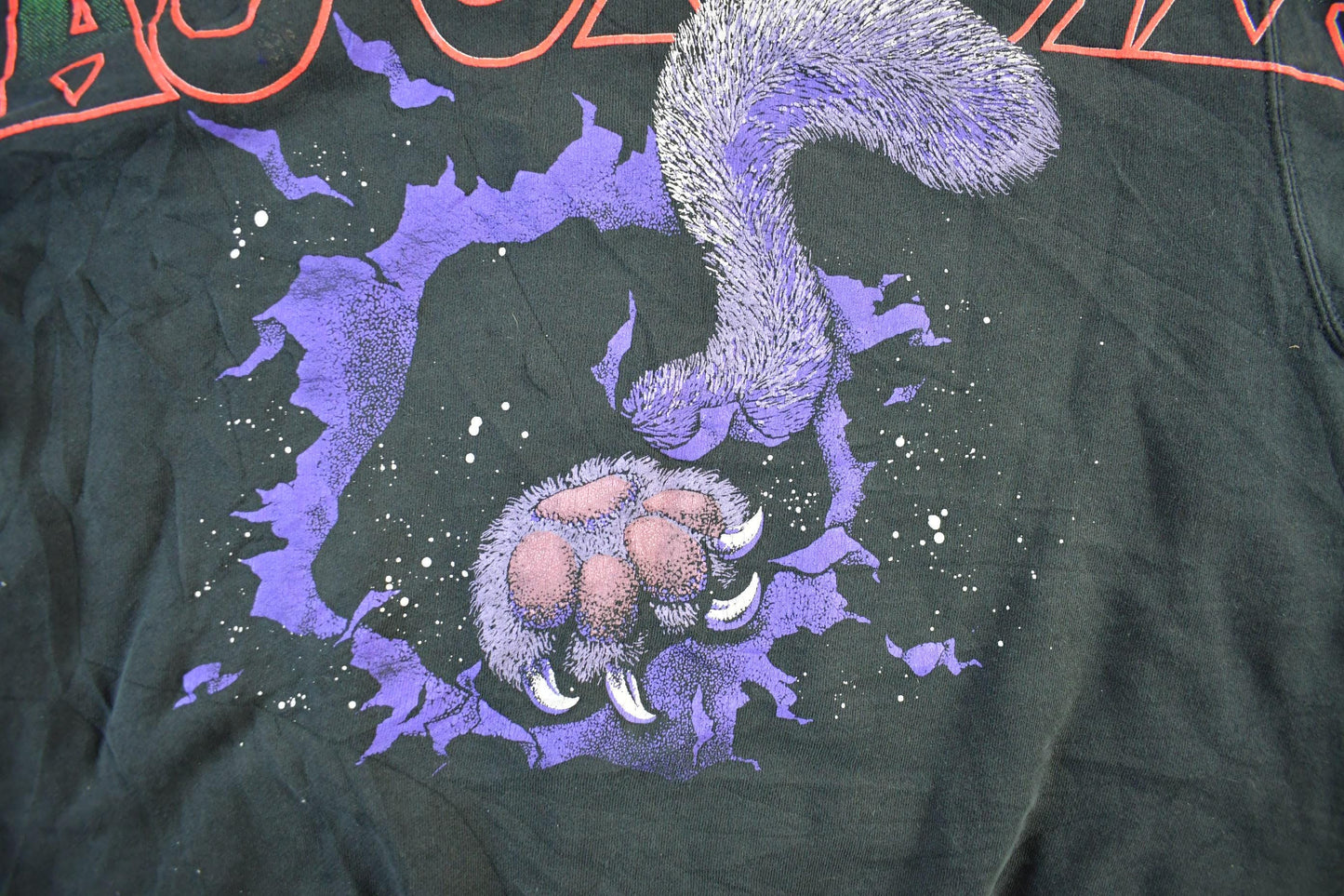 Vintage 90s Arctic Cat Graphic Sweatshirt All Over Print Men's XL from propervintagecanada