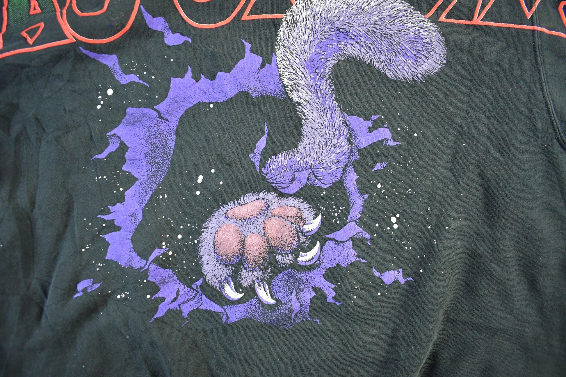 Vintage 90s Arctic Cat Graphic Sweatshirt All Over Print Men's XL from propervintagecanada