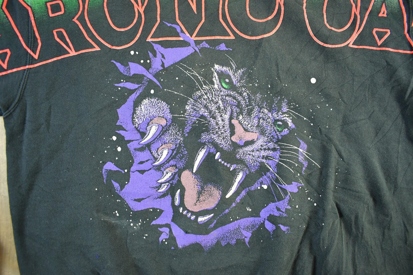 Vintage 90s Arctic Cat Graphic Sweatshirt All Over Print Men's XL from propervintagecanada