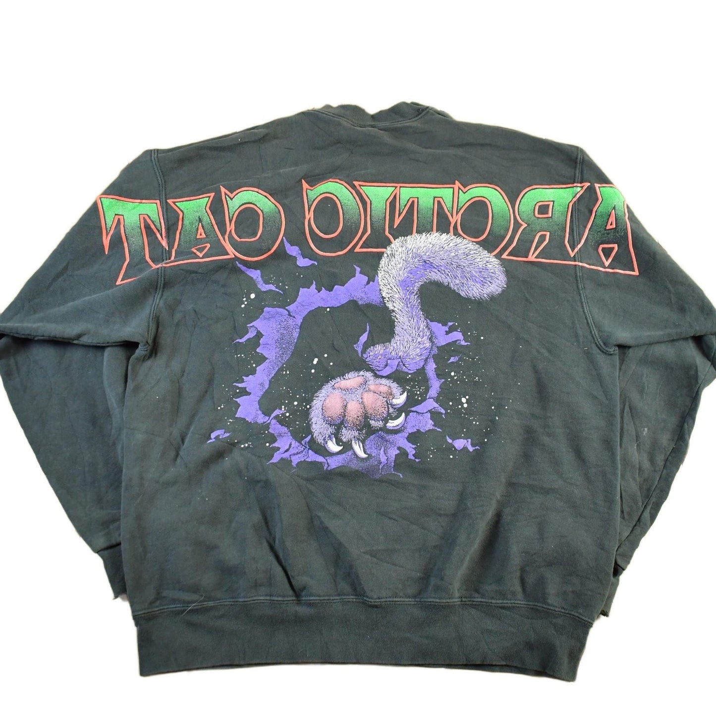 Vintage 90s Arctic Cat Graphic Sweatshirt All Over Print Men's XL from propervintagecanada